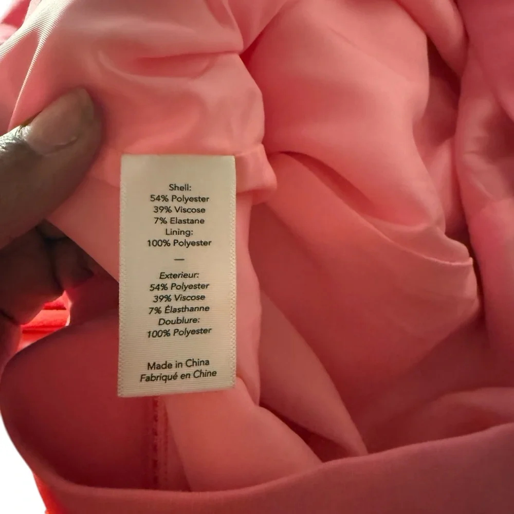 Elizabeth and James Pink Halter Neck Dress Size 8 - Picture 4 of 7